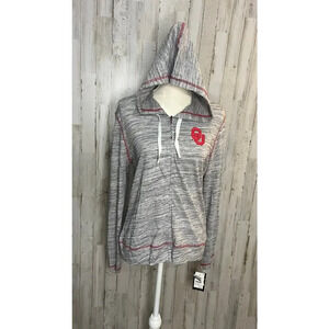 NWT‎ Captivating Women's Gray Full-Zip Hoodie Jacket Size Medium